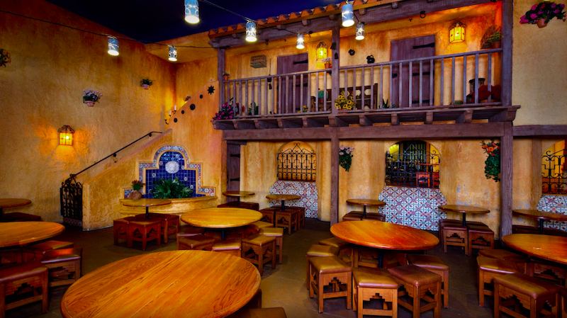 Pecos Bill Tall Tale Inn and Cafe no Magic Kingdom da Disney em Orlando